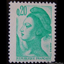 02181 La République, type Liberté - 0F20 émeraude
