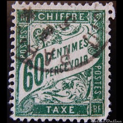 TT0038 60 centimes à percevoir