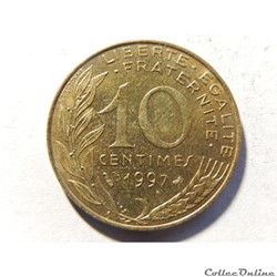 10 centimes Marianne 1997