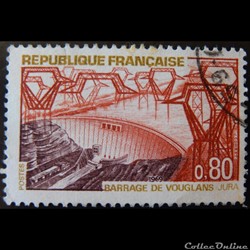 01583 Barrage de Vouglans (Jura) 0.80F