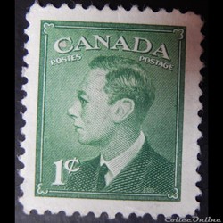 Canada 00236 roi George VI 1c de 1949