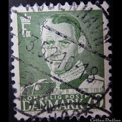 Danemark 00330 roi Frederik IX de 70ore de 1950