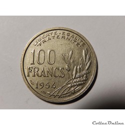 100 Francs Cochet 1954