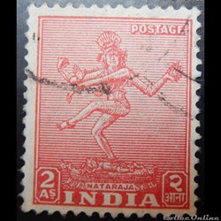 Inde 00011 Nataraja 2 Annas de 1949