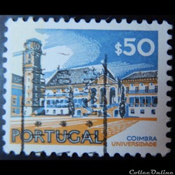 Portugal 01136 université de Coimbra 0.50$ de 1972