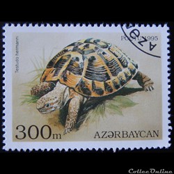 Azerbaïdjan 00219 Tortue d'Hermann 300m de 1995