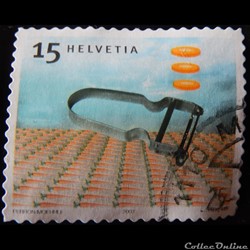 Suisse 01786 épluche légume 15cts de 2003
