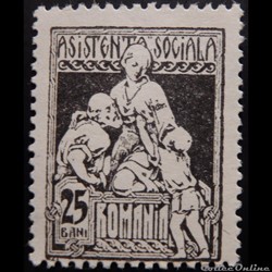 Roumanie 00301A Allaitement 25 Bani de 1921
