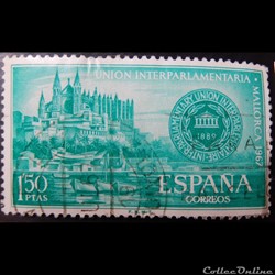 Espagne 01442 congrès de l'union interparlementaire 1.50Ptas de 1967