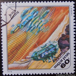 Hongrie PA0408 peinture de Pal Varga 60f de 1978