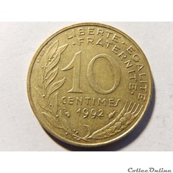 10 centimes Marianne 1992