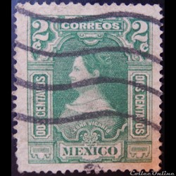 Mexique 00196 Léona Vicario 2c de 1910
