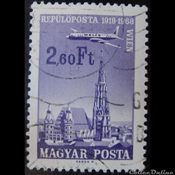Hongrie PA0300 Vienne 2.60ft de 1968