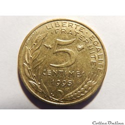 5 centimes Marianne 1995