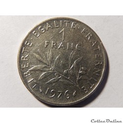 1 franc semeuse 1976