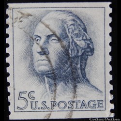 Etats Unis 00741B George Washington 5c de 1962