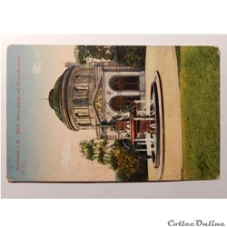 CPA d'Allemagne, Karlsruhe, les Termes de Vierordtbad
