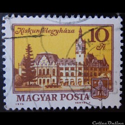 Hongrie 02412 Kiskunfélegyhaza 10f de 1974