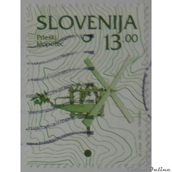 Slovénie 00181 effaroucheur d'oiseaux à vent 13.00T de 1997