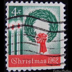 Etats Unis 00738 Noël 4c de 1962