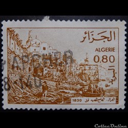 Algérie 00759 vue de la mosquée Djamaeel Djadid 0.80d de 1982