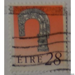 Irlande 00752A crozier de Lismore 28 penny de 1995