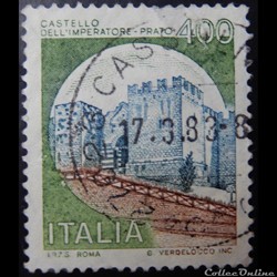 Italie 01449 château de Prato 400 lires de 1980