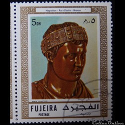 Fujeira 00138-E buste de Napoléon Bonaparte 5D de 1972