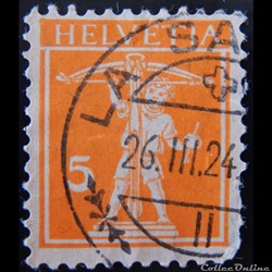 Suisse 00159 fils de William Tell 5cts de 1921