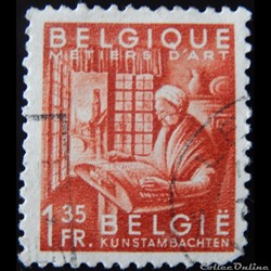 Belgique 00763 métiers d'art 1.35F de 1948