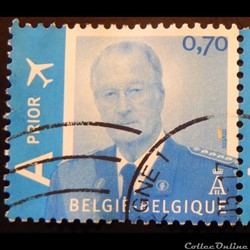 Belgique 03402 roi Albert II 0.70€ de 2005