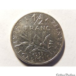 50 centimes Semeuse 1977
