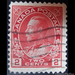 Canada 00094 roi George V 2c de 1911