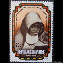 Rwanda 00706 Soeur Yohana 20c de 1976