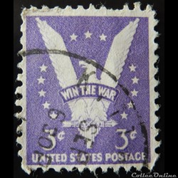 Etats Unis 00458 aigle américain 3c de 1940