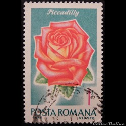 Roumanie 02556 rose Piccadilly 1 Lei de 1970