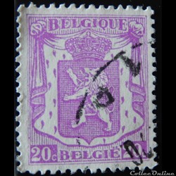 Belgique 00422 lion debout 20c de 1936