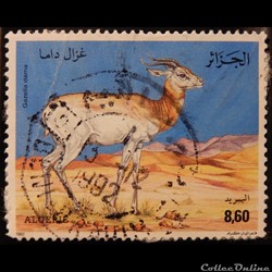Algérie 01018 Gazelle Dama 8.60d de 1992
