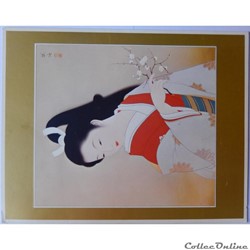 CP Femme Japonaise