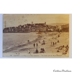 CPA des Alpes-Maritimes, Cannes, la plage
