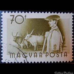 Hongrie 01166 berger 70f de 1955