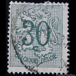Belgique 01027 lion debout 30c de 1957