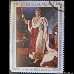 Cuba 02301 Napoléon en robe de couronnement 1c de 1981