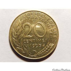 20 centimes Marianne 1995