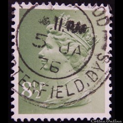 Royaume-Uni 00765 reine Elisabeth II 7p de 1975