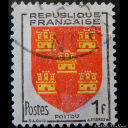 00952 Blason du Poitou 1F