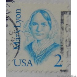 Etats Unis 01700 Mary Lyon 2c de 1987