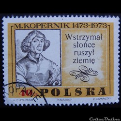 Pologne 01775 M. Kopernik 40Gr de 1969