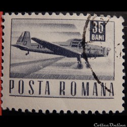 Roumanie 02348 Avion 35 Bani de 1968