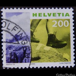 Suisse 01669 randonnée 200cts de 2000